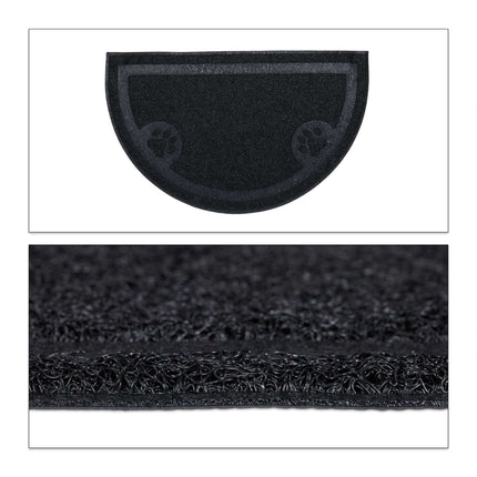 Litter box mat