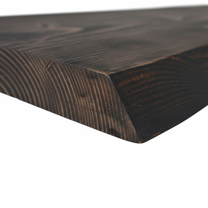 Live Edge Solid Wood Shelf – Rustic Floating Design