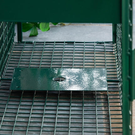 Live trap for martens & rats, double door, steel, 80cm
