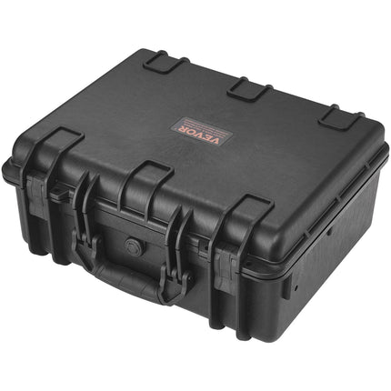 Lockable Hard Pistol Case, IP67 Waterproof, Holds 5