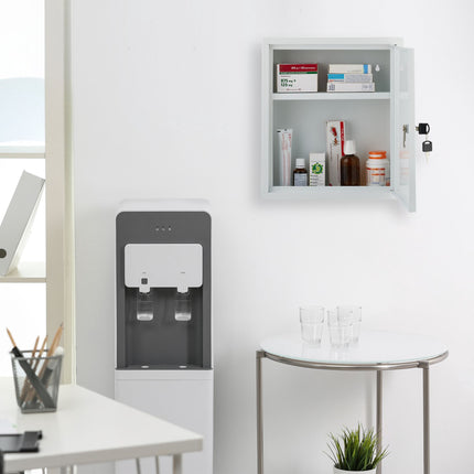 Lockable medicine cabinet