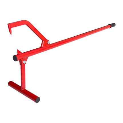 Log Lifter with Swivel Hook, Steel, Red/Black