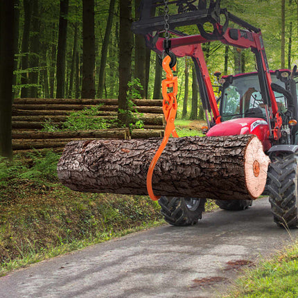 Log Skidding Tongs, 18 Inch, 772 lb, Rotating Ring