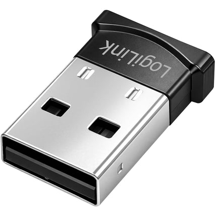 LogiLink Bluetooth 6.0 USB Adapter with 20 m Range, Up To 3 Mbps, Driver-Free