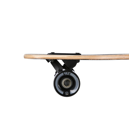 Longboard – Skull Design, Wood Deck