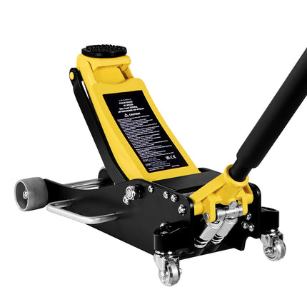 Low Profile Floor Jack, 2.5 Ton, Dual Piston, 95–475 mm