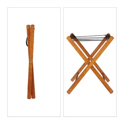 Luggage bench wood