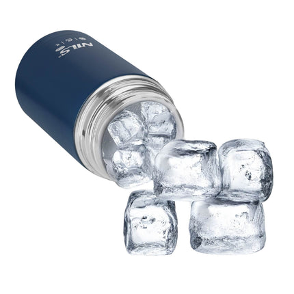 Lunch Thermos 1000ml, Blue, Insulated Flask