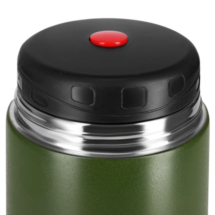 Lunch Thermos 1000ml, Green, Insulated Flask