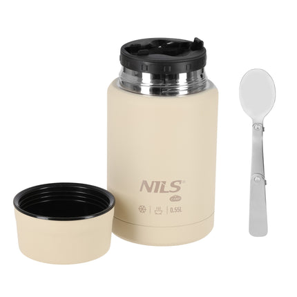 Lunch Thermos 550ml Stainless Steel, Leak-Proof
