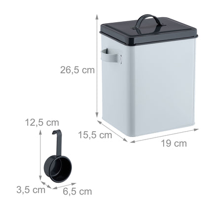 Lunch box with spoon set of 2
