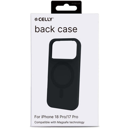 MagSafe-Compatible TPU Case for iPhone 18/17 Pro, Dark Silver