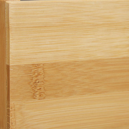 Magazine collector A4 bamboo with 3 compartments