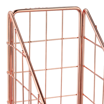 Magazine collector rose gold set of 2