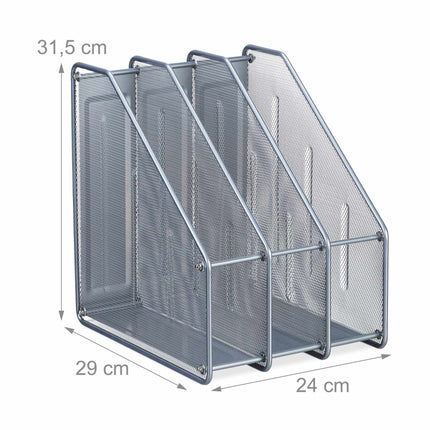 Magazine collector with 3 compartments