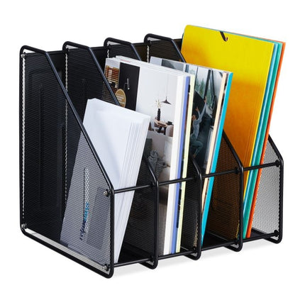 Magazine collector with 4 compartments