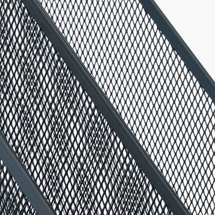 Magazine holder in mesh 2 compartments