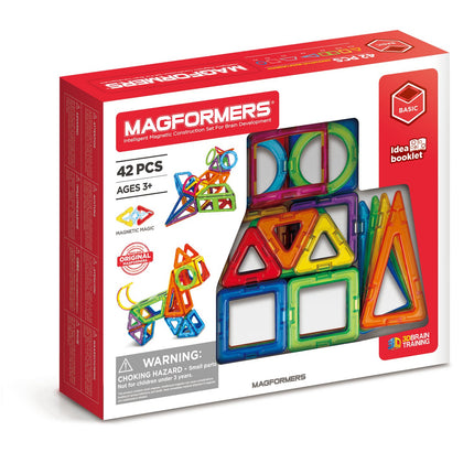 Magformers Magnet Constructor Set Basic, 42 Pcs