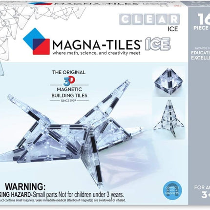 Magna-Tiles Magnet Constructor Set Ice 16 Pcs