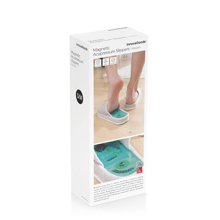 Magnetic Acupressure Slippers Massers InnovaGoods - L/XL