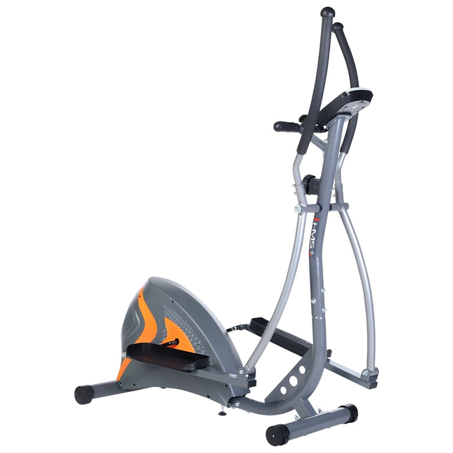 Magnetische Elliptische Trainer, Grijs - Fitnessapparatuur voor Thuis