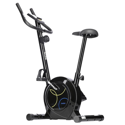 Magnetic Exercise Bike, Black, Adjustable Resistance