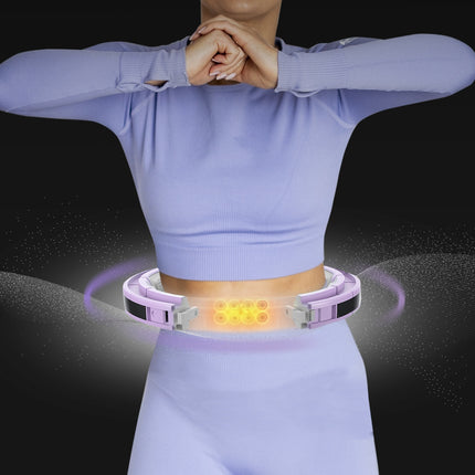 Magnetic Weighted Hula Hoop with Counter, Violet