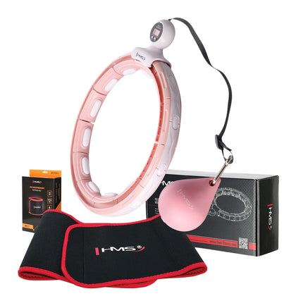 Magnetic Weighted Hula Hoop with Counter & Waist Support