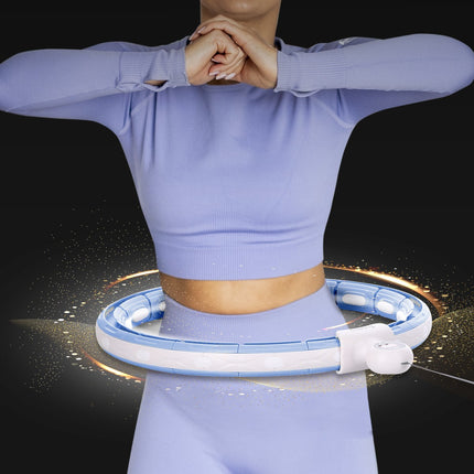 Magnetic Weighted Hula Hoop with Counter & Waist Support