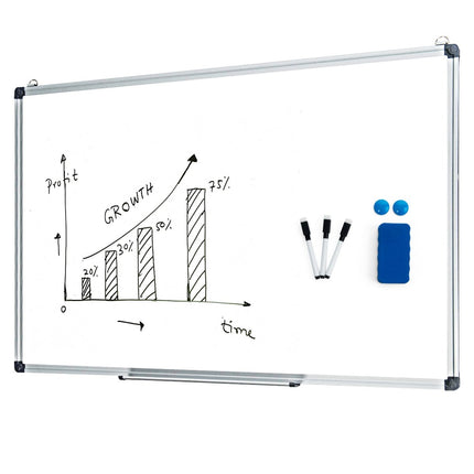 Magnetic Whiteboard with Removable Tray, 50 x 35 cm