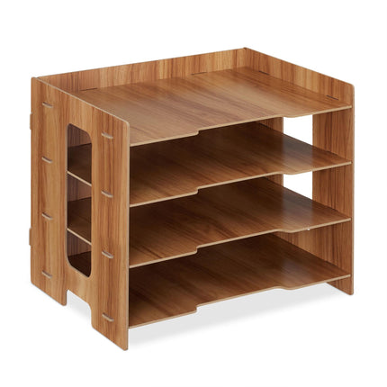 Mailbox in MDF with 3 compartments