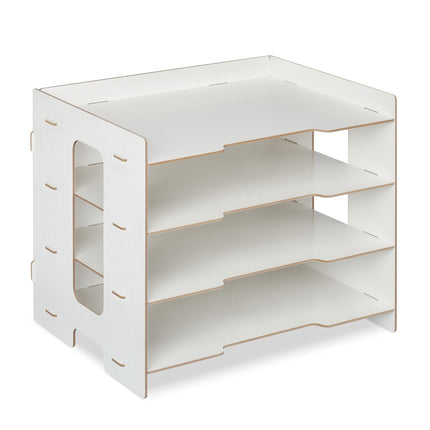 Mailbox in MDF with 3 compartments