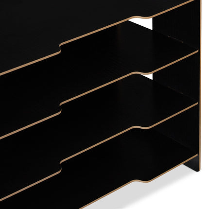 Mailbox in MDF with 3 compartments