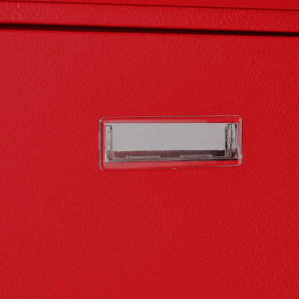 Mailbox with nameplate
