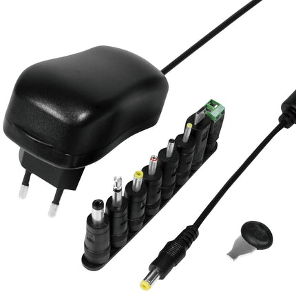 Mains adapter 230V-> 3-12V 1A 12W