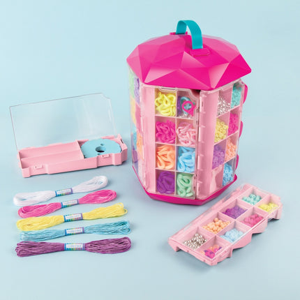 Make It Real 5 In 1 Activity Tower Dyi Jewelry Set