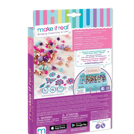 Make It Real Charm Bracelets Diy Kit "Blooming Creativity"