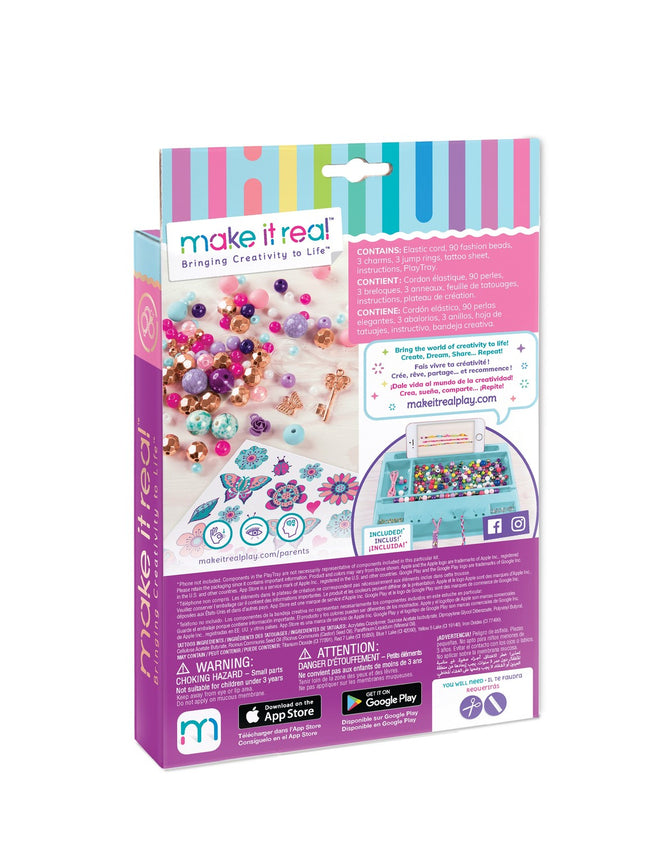 Make It Real Charm Bracelets Diy Kit "Blooming Creativity"