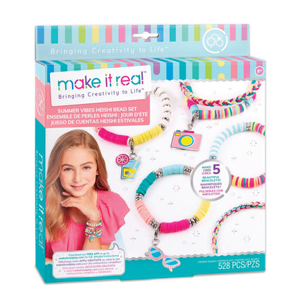 Make It Real Diy Bracelets Set "Summer Vibes Heishi Bead"
