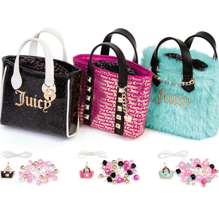 Make It Real Juicy Couture 3 Handbag And Bracelet Large Set