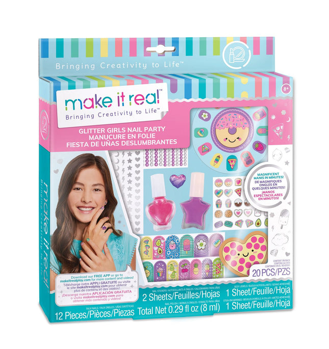 Make It Real Manicure Set "Glitter Girls Nail Party"