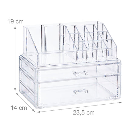 Makeup Organiser with 2 Drawers
