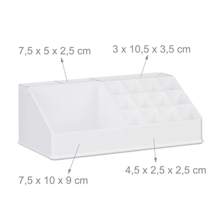 Make-up stand with eight drawers