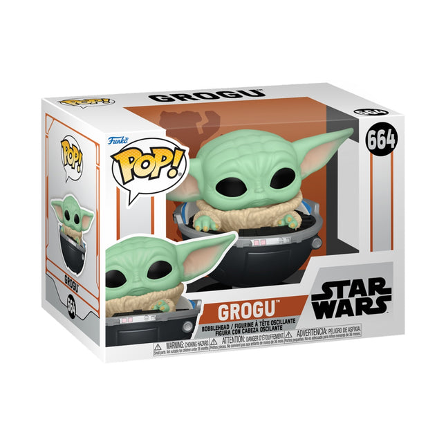 Mandalorian Grogu in Pram Funko Pop! Vinyl Figure