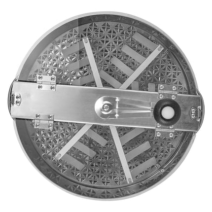 Manual Bud Trimmer 16-Inch, Stainless Steel, Clear Lid