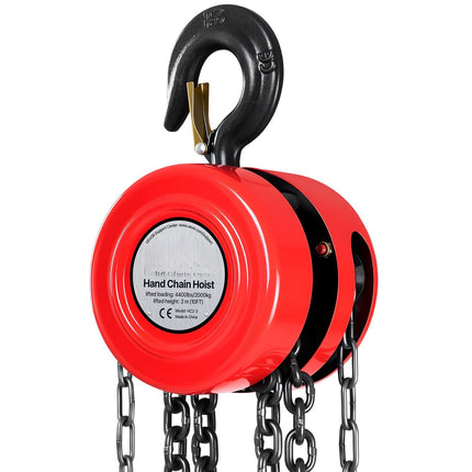 Manual Chain Hoist, 2 Ton, 3 m Lift, G70 Chain