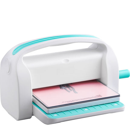 Manual Die Cutting and Embossing Machine, 9-Inch Opening