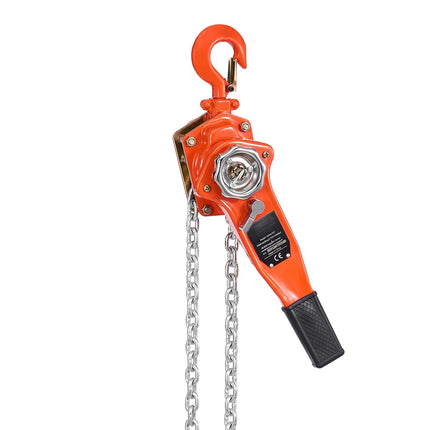 Manual Lever Chain Hoist, 0.75 Ton 6 m Lift, G80 Chain