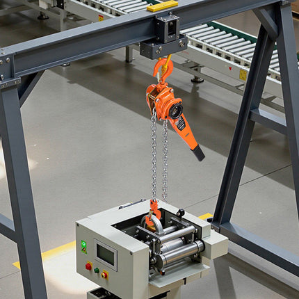 Manual Lever Chain Hoist 1.5T, 6m G80 Chain, Dual Pawl Brake