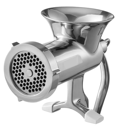 Manual Meat Grinder, 304 Stainless Steel, Clamp, 2 Plates